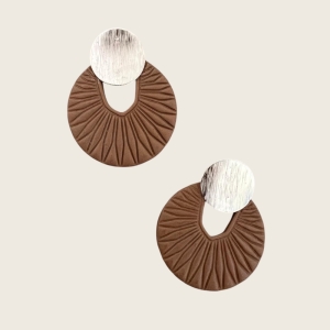 Aros Magnolia Base Dorada